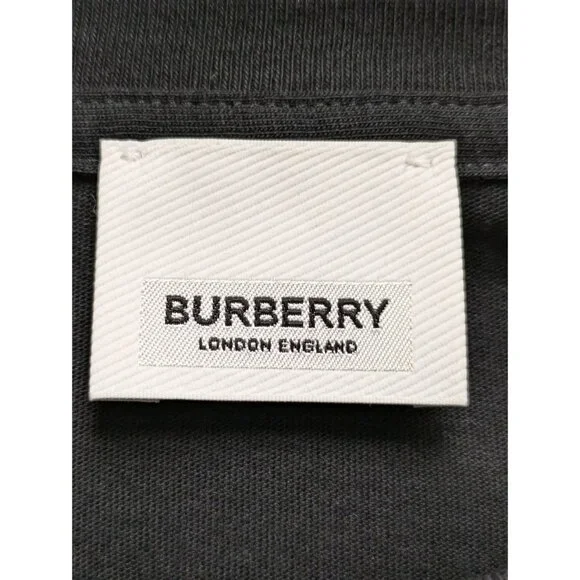 Burberry Men’s Jenson Cotton Short Sleeve T-shirt Black M 8069533